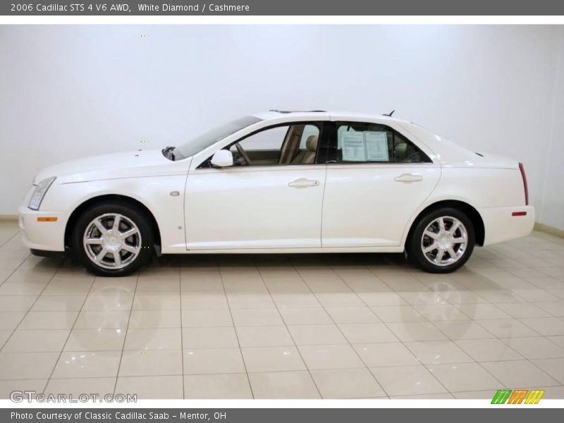 White Diamond / Cashmere 2006 Cadillac STS 4 V6 AWD