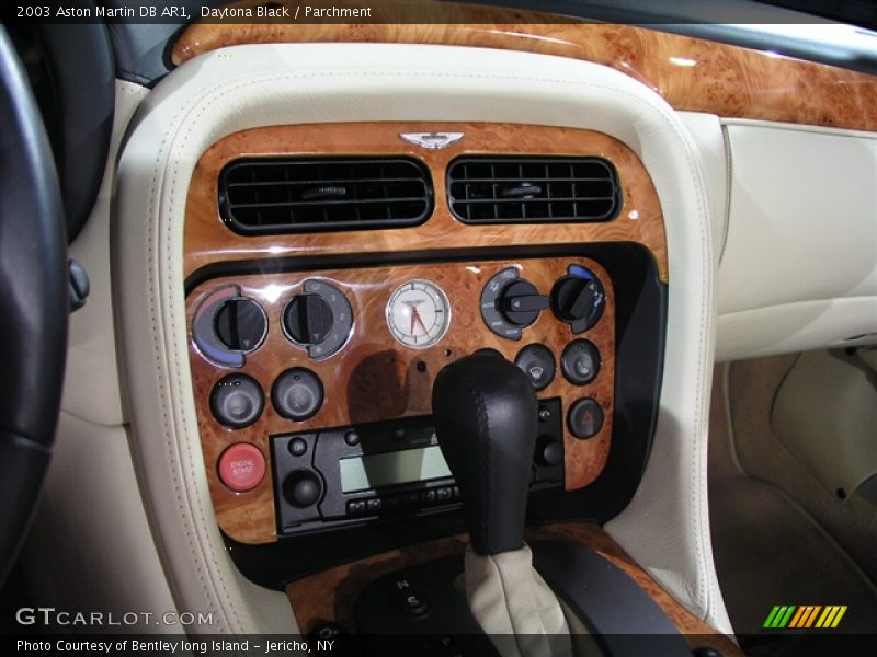 Daytona Black / Parchment 2003 Aston Martin DB AR1