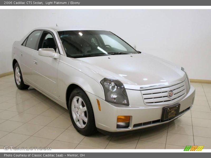 Light Platinum / Ebony 2006 Cadillac CTS Sedan