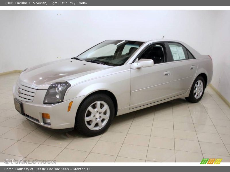Light Platinum / Ebony 2006 Cadillac CTS Sedan
