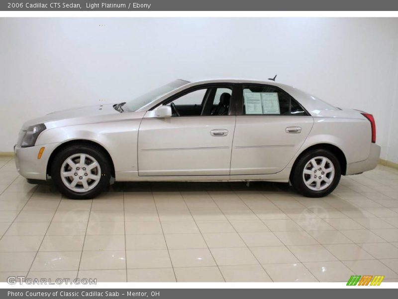 Light Platinum / Ebony 2006 Cadillac CTS Sedan