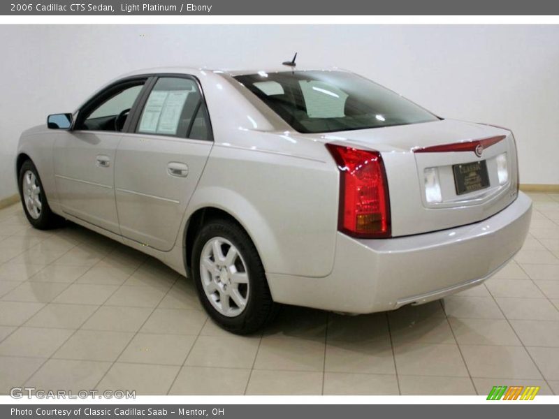 Light Platinum / Ebony 2006 Cadillac CTS Sedan