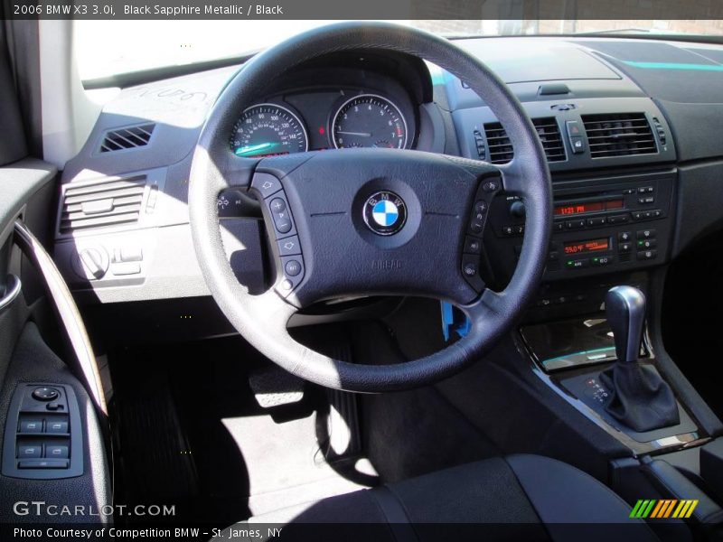 Black Sapphire Metallic / Black 2006 BMW X3 3.0i