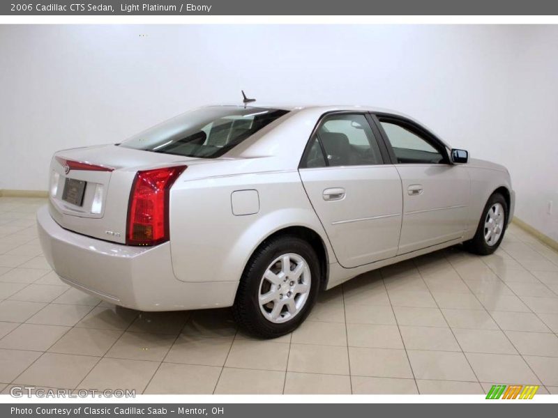 Light Platinum / Ebony 2006 Cadillac CTS Sedan