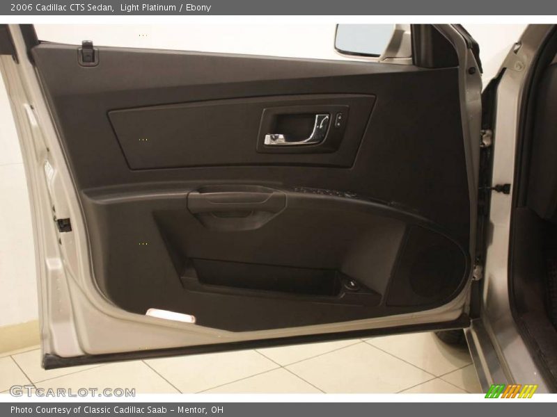 Light Platinum / Ebony 2006 Cadillac CTS Sedan