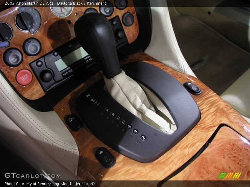 Daytona Black / Parchment 2003 Aston Martin DB AR1