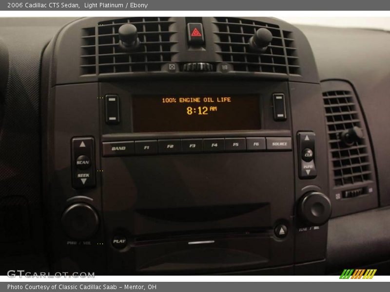 Light Platinum / Ebony 2006 Cadillac CTS Sedan