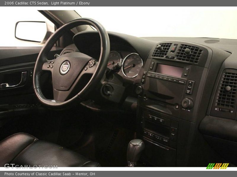 Light Platinum / Ebony 2006 Cadillac CTS Sedan