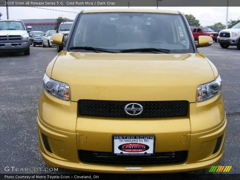 Gold Rush Mica / Dark Gray 2008 Scion xB Release Series 5.0