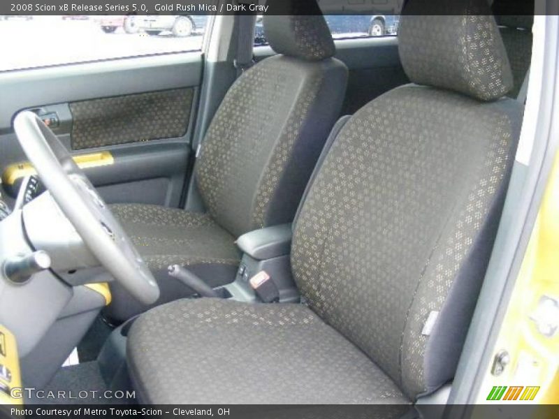 Gold Rush Mica / Dark Gray 2008 Scion xB Release Series 5.0