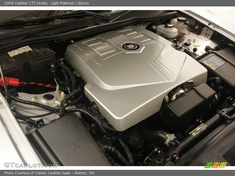 Light Platinum / Ebony 2006 Cadillac CTS Sedan
