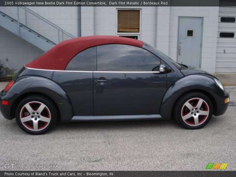 Dark Flint Metallic / Bordeaux Red 2005 Volkswagen New Beetle Dark Flint Edition Convertible