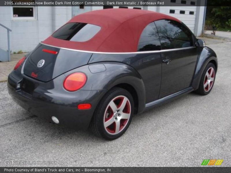 Dark Flint Metallic / Bordeaux Red 2005 Volkswagen New Beetle Dark Flint Edition Convertible
