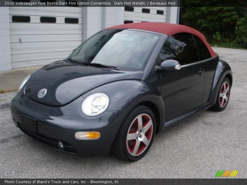Dark Flint Metallic / Bordeaux Red 2005 Volkswagen New Beetle Dark Flint Edition Convertible