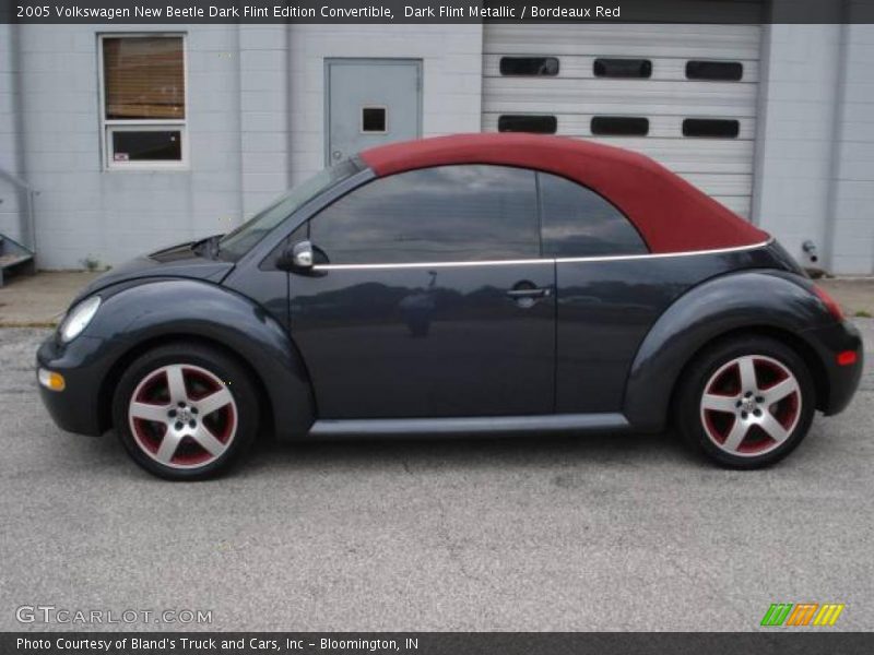 Dark Flint Metallic / Bordeaux Red 2005 Volkswagen New Beetle Dark Flint Edition Convertible