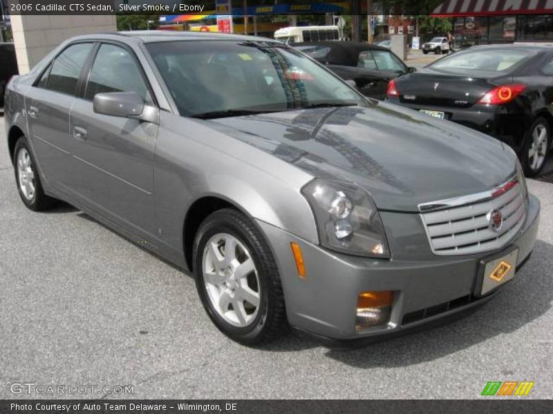 Silver Smoke / Ebony 2006 Cadillac CTS Sedan