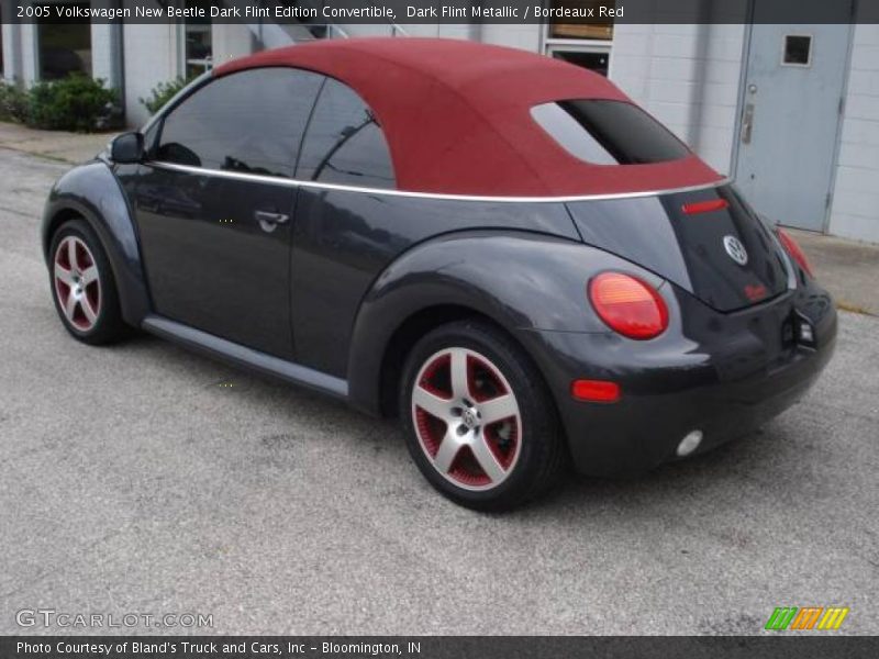 Dark Flint Metallic / Bordeaux Red 2005 Volkswagen New Beetle Dark Flint Edition Convertible