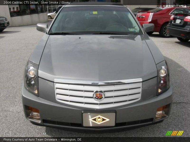 Silver Smoke / Ebony 2006 Cadillac CTS Sedan