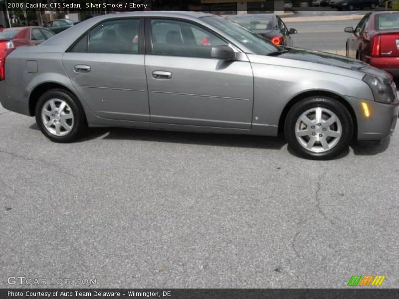 Silver Smoke / Ebony 2006 Cadillac CTS Sedan