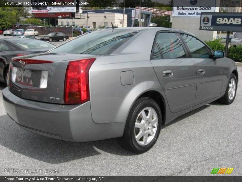 Silver Smoke / Ebony 2006 Cadillac CTS Sedan