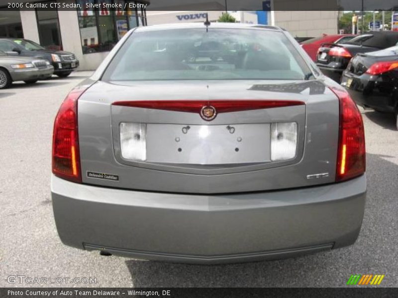 Silver Smoke / Ebony 2006 Cadillac CTS Sedan