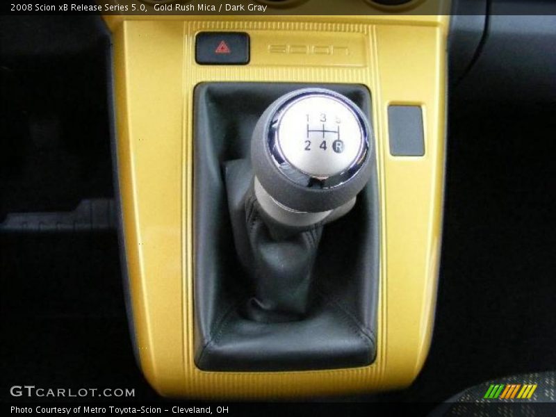 Gold Rush Mica / Dark Gray 2008 Scion xB Release Series 5.0