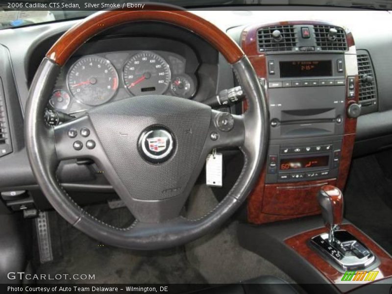 Silver Smoke / Ebony 2006 Cadillac CTS Sedan