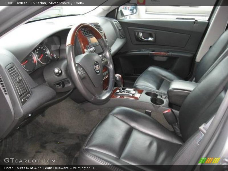 Silver Smoke / Ebony 2006 Cadillac CTS Sedan