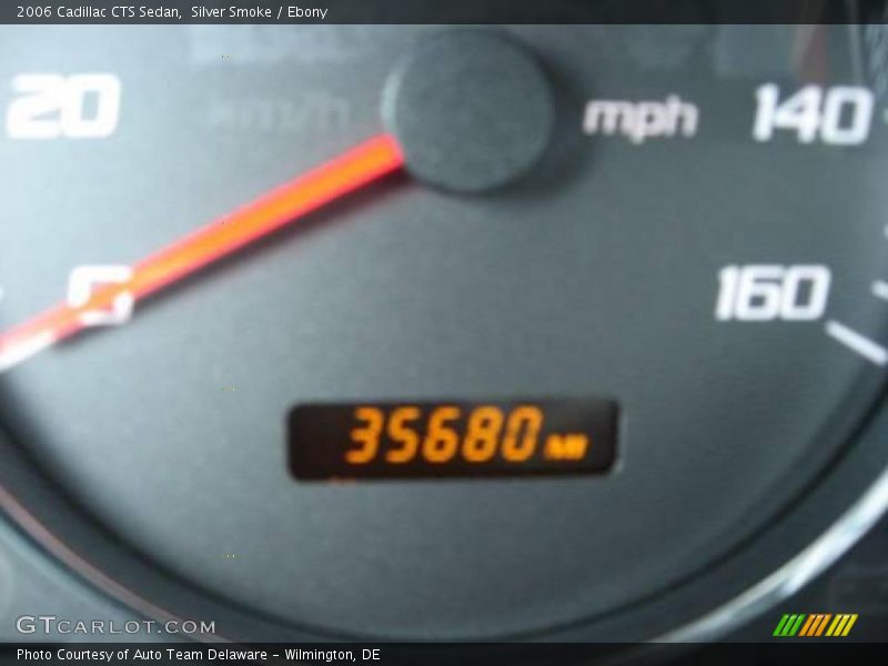 Silver Smoke / Ebony 2006 Cadillac CTS Sedan