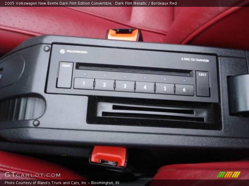 Dark Flint Metallic / Bordeaux Red 2005 Volkswagen New Beetle Dark Flint Edition Convertible