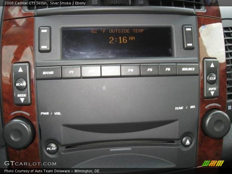 Silver Smoke / Ebony 2006 Cadillac CTS Sedan