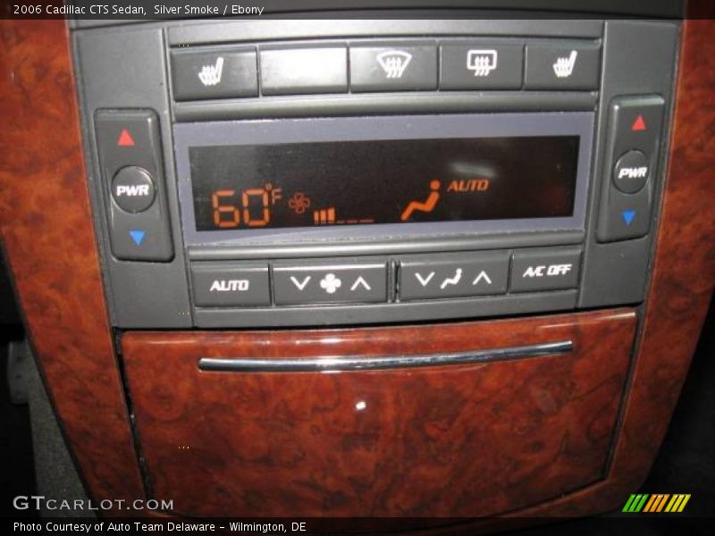 Silver Smoke / Ebony 2006 Cadillac CTS Sedan