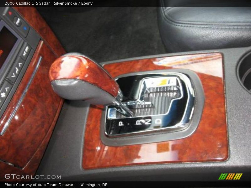 Silver Smoke / Ebony 2006 Cadillac CTS Sedan