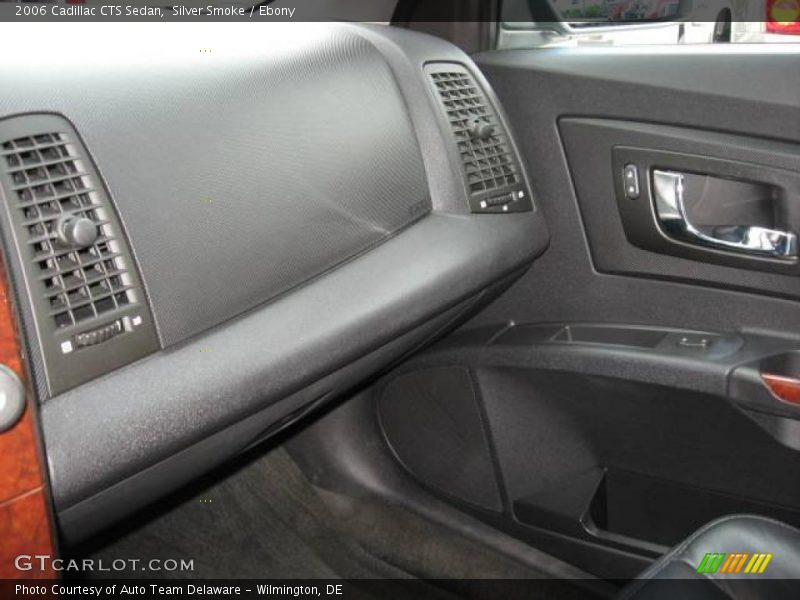 Silver Smoke / Ebony 2006 Cadillac CTS Sedan