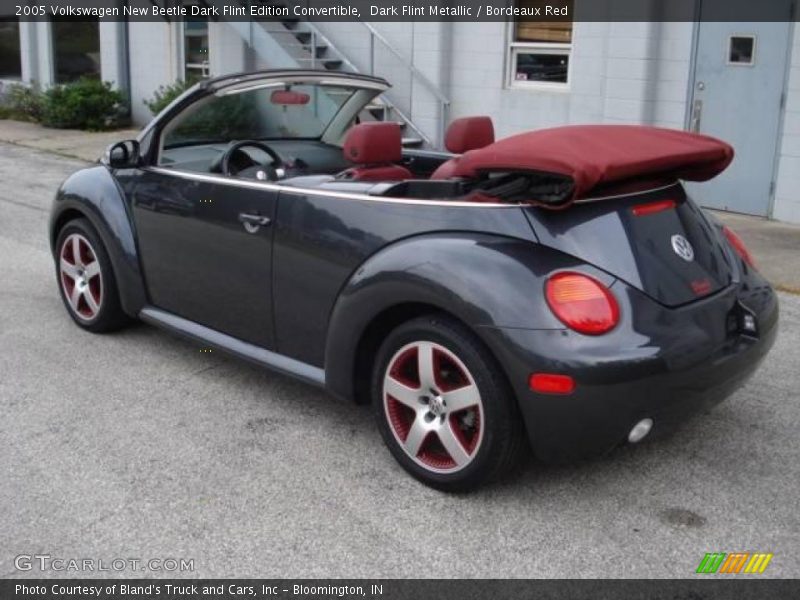 Dark Flint Metallic / Bordeaux Red 2005 Volkswagen New Beetle Dark Flint Edition Convertible