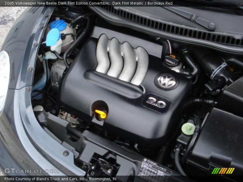 Dark Flint Metallic / Bordeaux Red 2005 Volkswagen New Beetle Dark Flint Edition Convertible