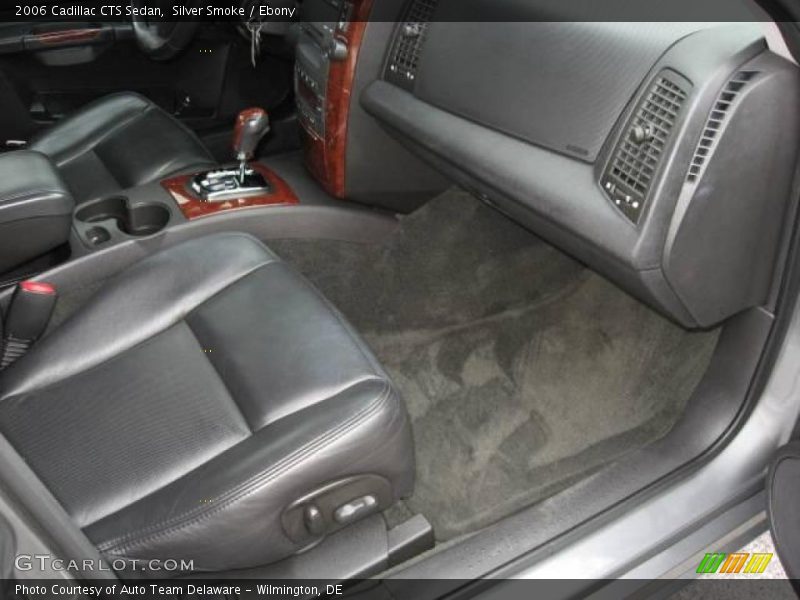 Silver Smoke / Ebony 2006 Cadillac CTS Sedan