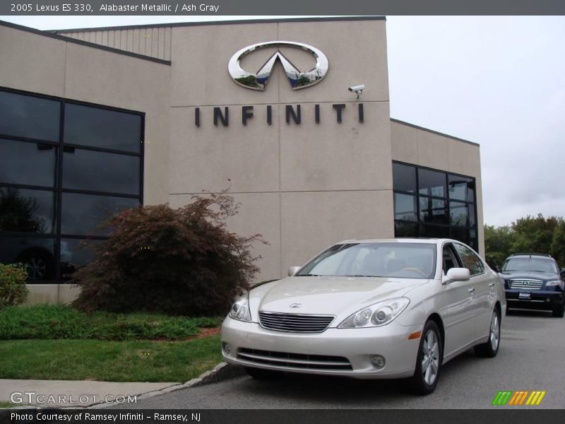 Alabaster Metallic / Ash Gray 2005 Lexus ES 330