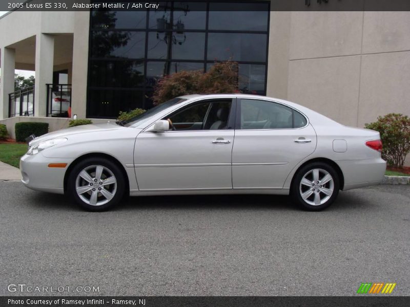 Alabaster Metallic / Ash Gray 2005 Lexus ES 330