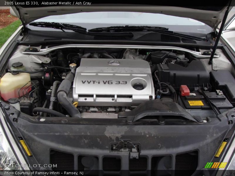 Alabaster Metallic / Ash Gray 2005 Lexus ES 330