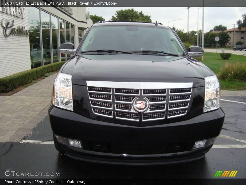 Black Raven / Ebony/Ebony 2007 Cadillac Escalade EXT AWD