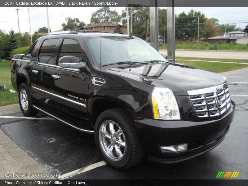 Black Raven / Ebony/Ebony 2007 Cadillac Escalade EXT AWD