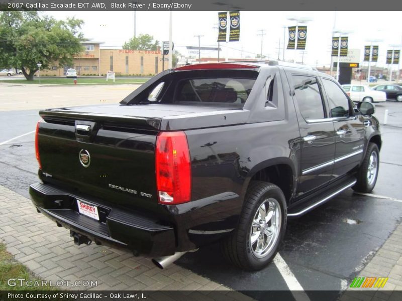 Black Raven / Ebony/Ebony 2007 Cadillac Escalade EXT AWD