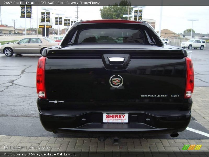 Black Raven / Ebony/Ebony 2007 Cadillac Escalade EXT AWD