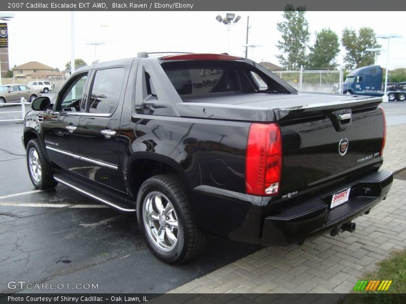 Black Raven / Ebony/Ebony 2007 Cadillac Escalade EXT AWD