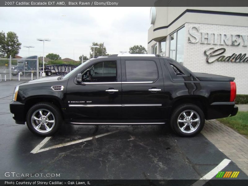Black Raven / Ebony/Ebony 2007 Cadillac Escalade EXT AWD