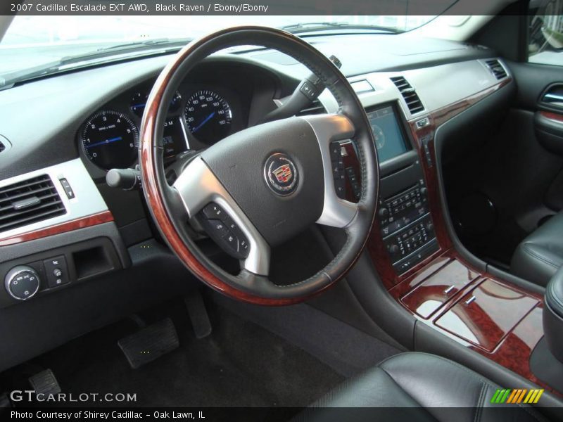 Black Raven / Ebony/Ebony 2007 Cadillac Escalade EXT AWD