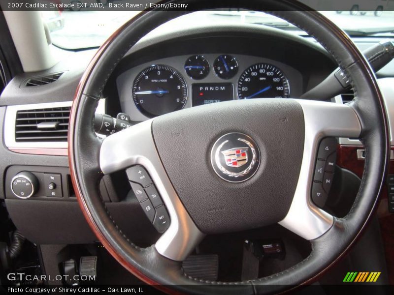 Black Raven / Ebony/Ebony 2007 Cadillac Escalade EXT AWD