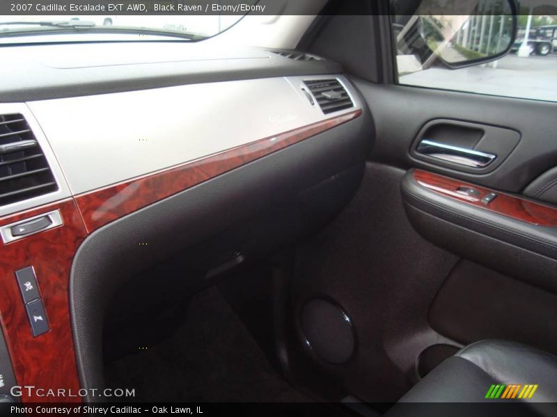 Black Raven / Ebony/Ebony 2007 Cadillac Escalade EXT AWD