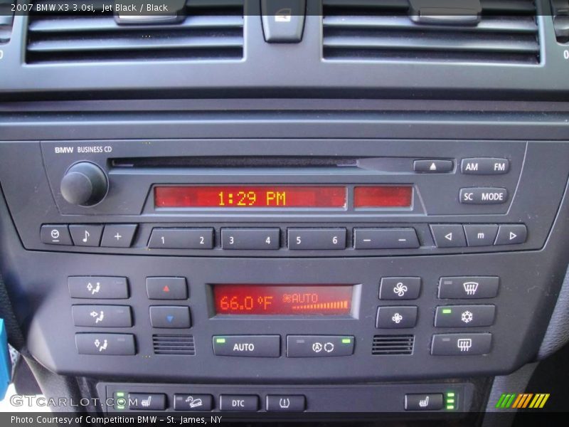 Jet Black / Black 2007 BMW X3 3.0si